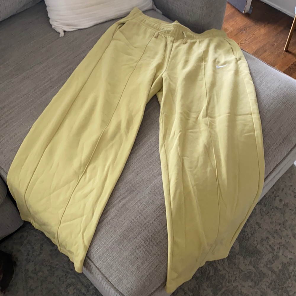 Women’s retro wide leg Nike sweats